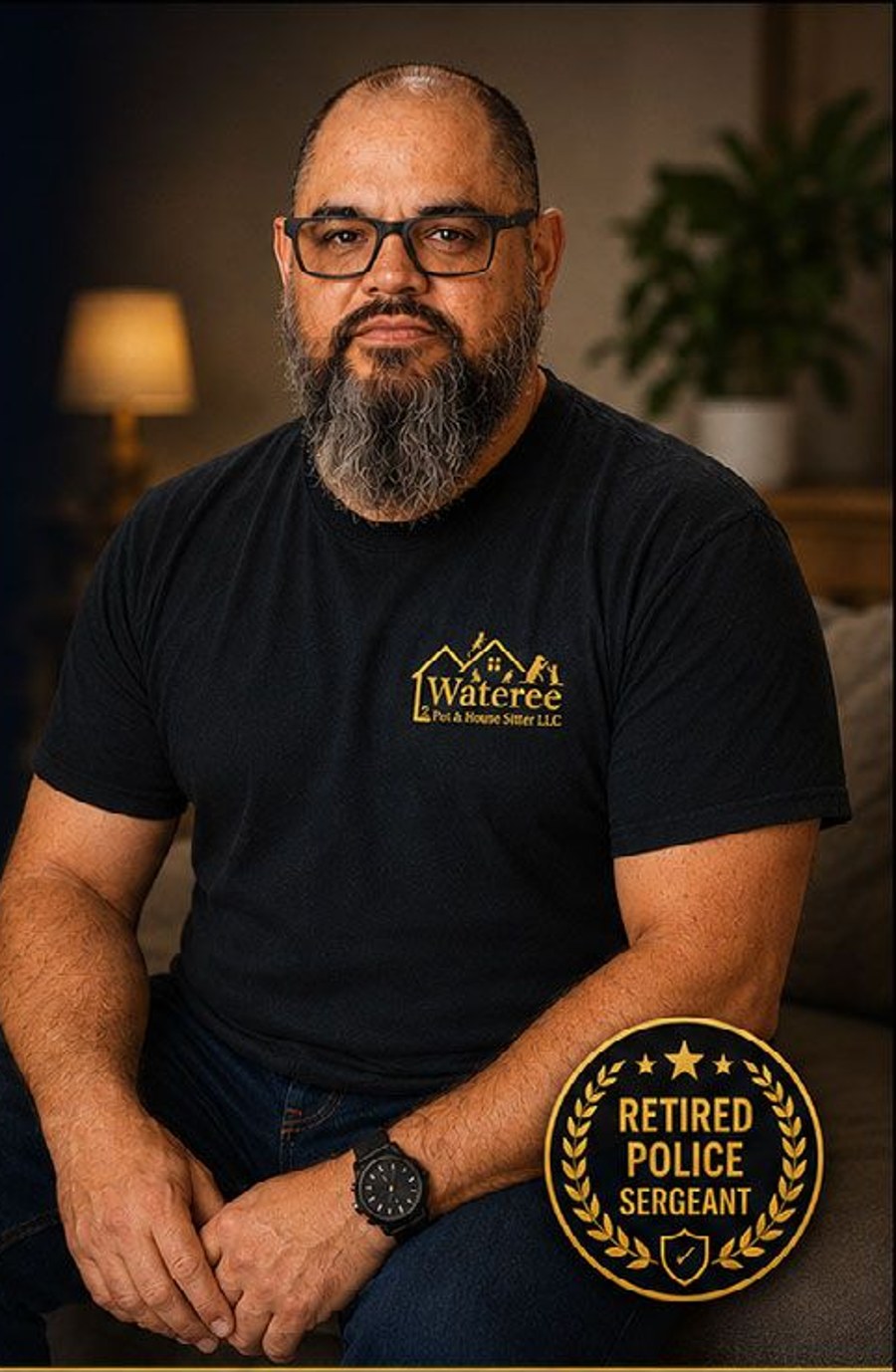 David "Chico" Morales, owner of Wateree Pet & House Sitter LLC in Camden, South Carolina